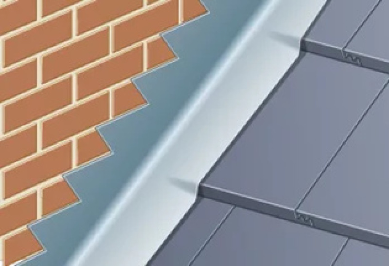 Redland roof tiles - wakaflex flashing