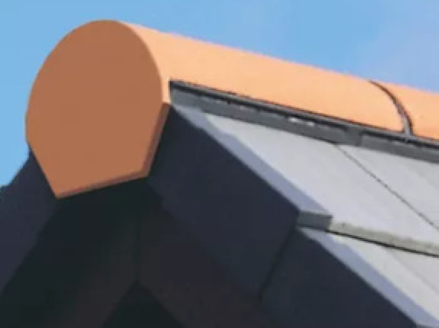 Half round ridge tiles, Redland roof tiles, roof tiles, harrow London watford wembley