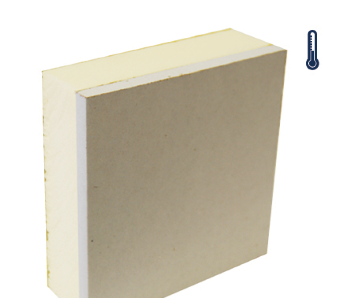 phobic laminate , thermal laminate, pheolin laminate backed plasterboard kingpin K118