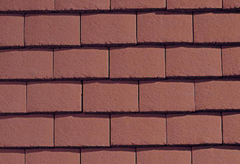 Plain Tile Terracotta Red Smoothfaced