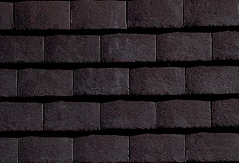 Plain Tile Dark Grey Smoothfaced