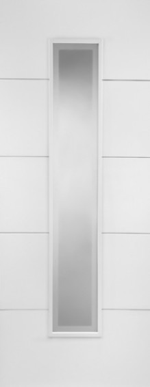 Mendes doors -- white primed orate 1 light