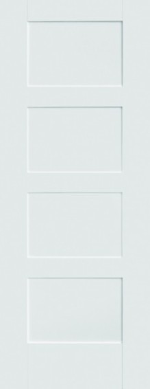 Mendes Doors - White Primed Contemporary 4 Panel