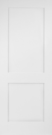 Mendes doors - White Primed Shaker 2 Panel
